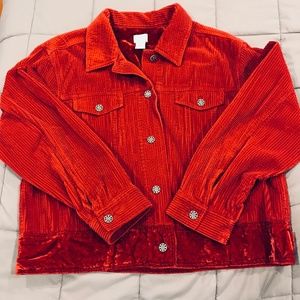 Christmas Red GoRgEoUs jacket Petite Medium 10 12